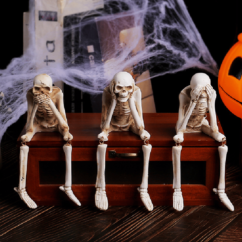 Creative Skeleton Skull Decor