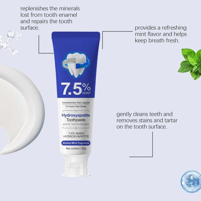 7.5% Nano Hydroxyapatite Toothpaste