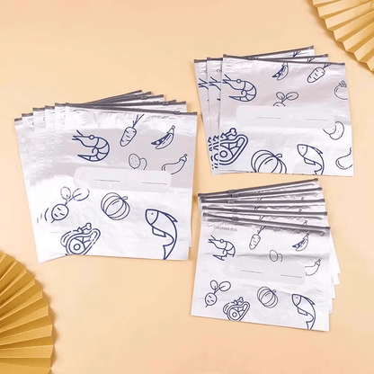 Aluminum Foil Antibacterial Sealing Bag (10 pcs)