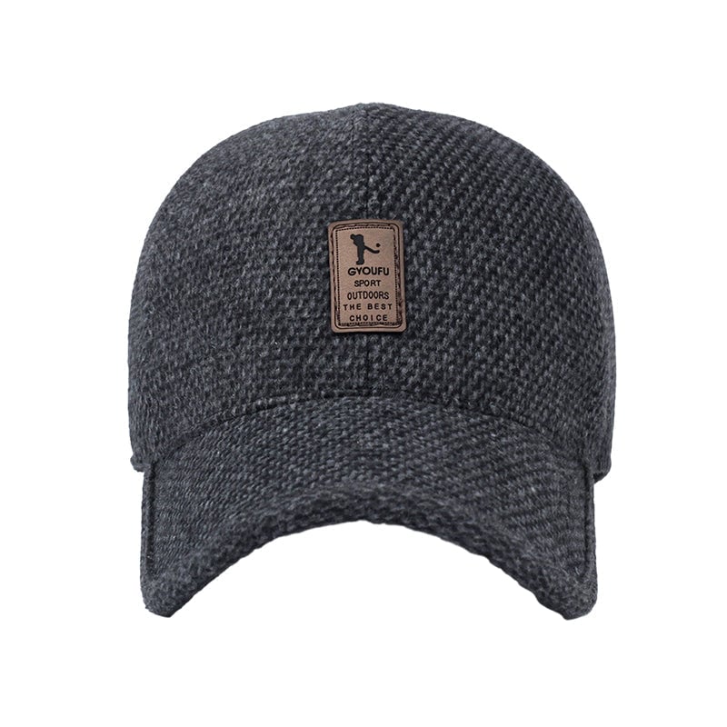 🧢Winter Baseball Cap with Ear Muffs🧢