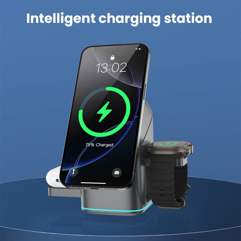 3-in-1 Wireless Fast Charging Charger