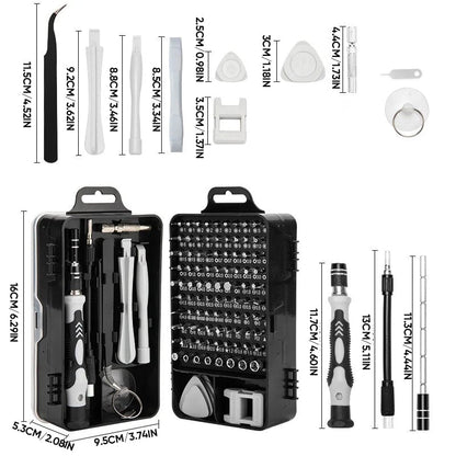 115 in 1 Magnetic Screwdriver Set