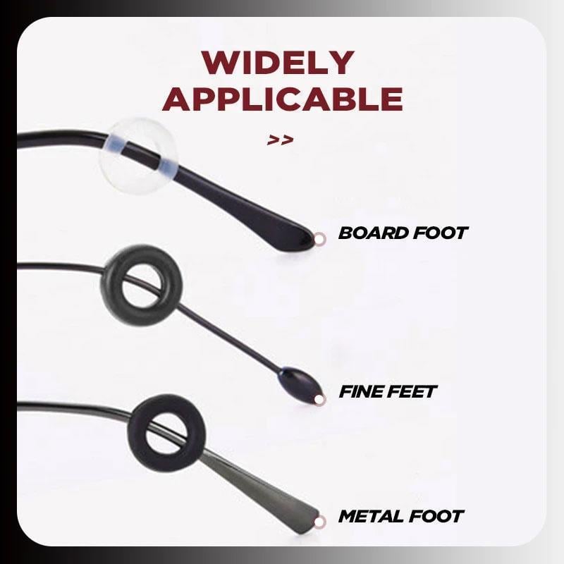 Anti-Slip Round Soft Glasses Retainers(5 pairs)