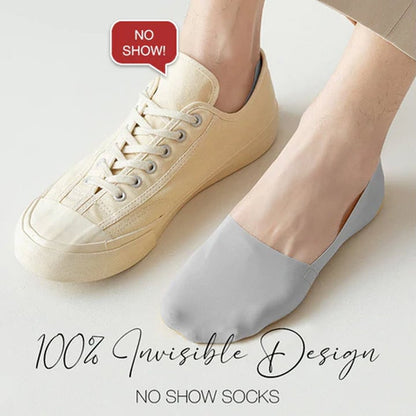 Ice Silk Invisible Boat Socks