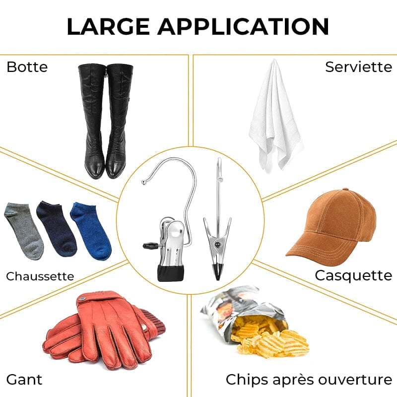 Crochets de suspension robustes(10pcs)