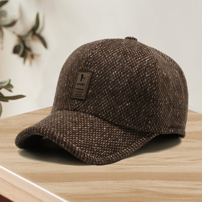 🧢Winter Baseball Cap with Ear Muffs🧢