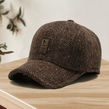 🧢Winter Baseball Cap with Ear Muffs🧢