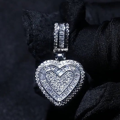 Hip Hop Heart Necklace