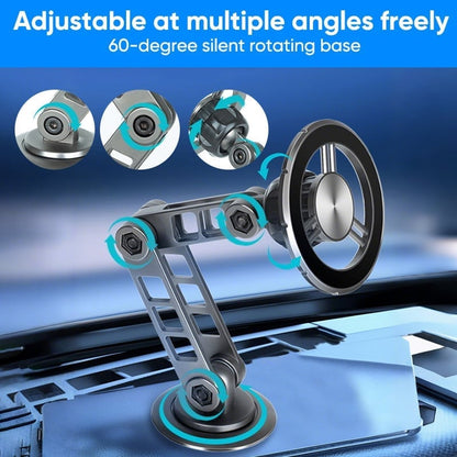 Rotating Car Robotic Arm Magnetic Bracket