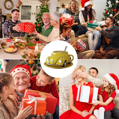 Beetle-Shaped Coffee Mug