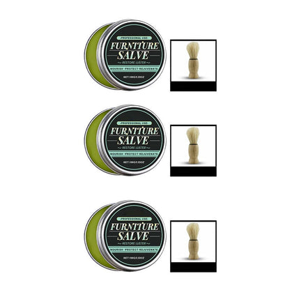 Furniture Salve for Leather - Polisher, Moisturizer, and Restorer for Couches and Furniture