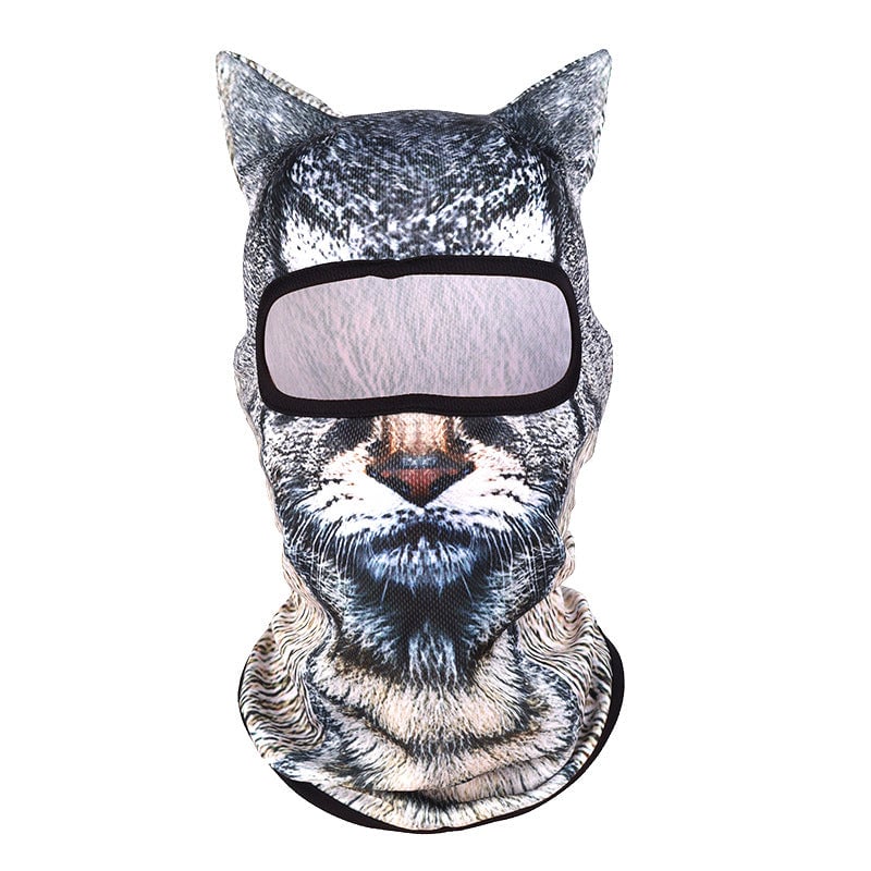 Sunscreen Outdoor 3D Cat Pattern Face Mask