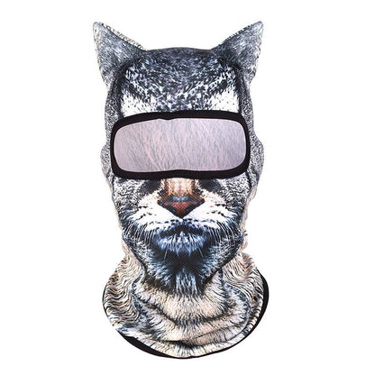 Sunscreen Outdoor 3D Cat Pattern Face Mask