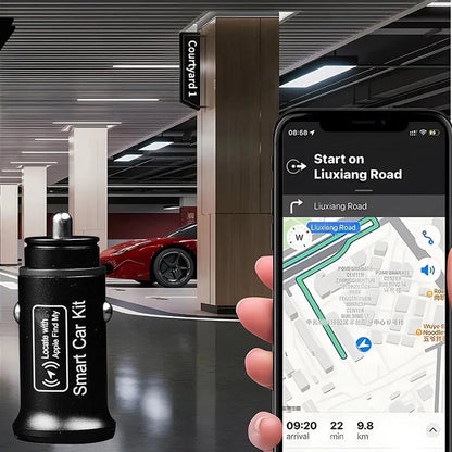 Cargador de coche con localizador GPS