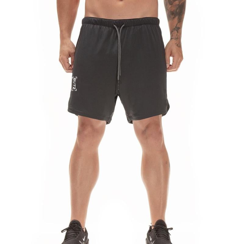2 in 1 Secure Pocket Fitness Shorts