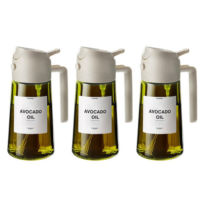 🔥2-in-1 Glass Oil Sprayer and Dispenser