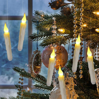 🪄🪄Fantasy Floating Candles with Wand Remote