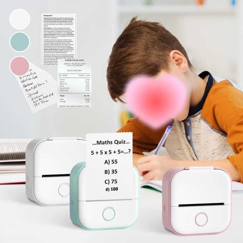 Mini Portable Bluetooth Printer