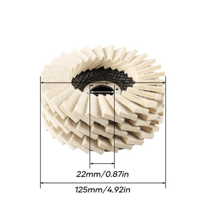 Wool Felt Flap Polishing Disc
