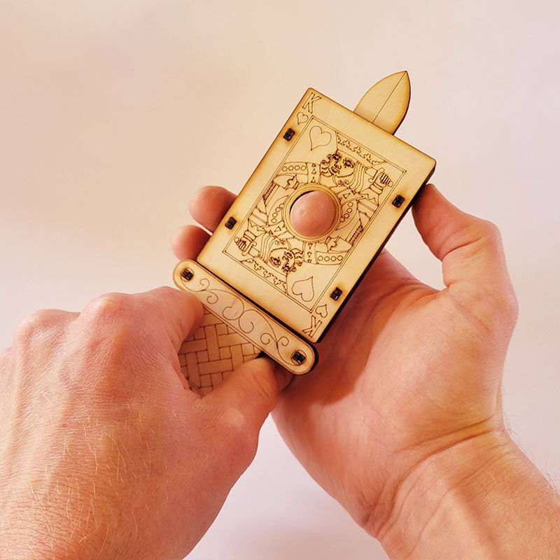 Sword Through Finger - DIY Magic Puzzle