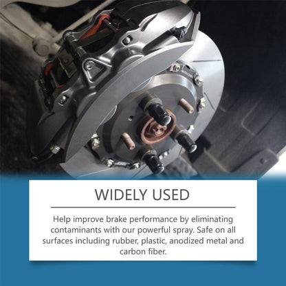 Brake disc cleaner with rust remover & polish