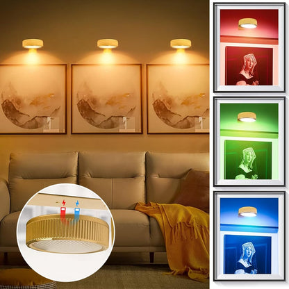 Picture Lights For Wall With 3 Color Temps - 3 Pack