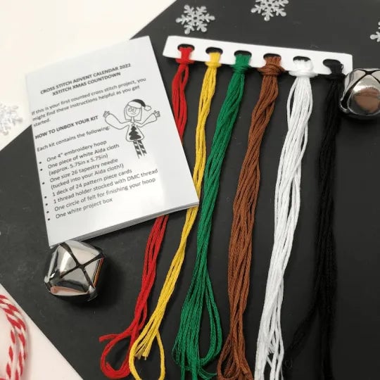 NEW FOR 2024 - Cross Stitch Advent Calendar