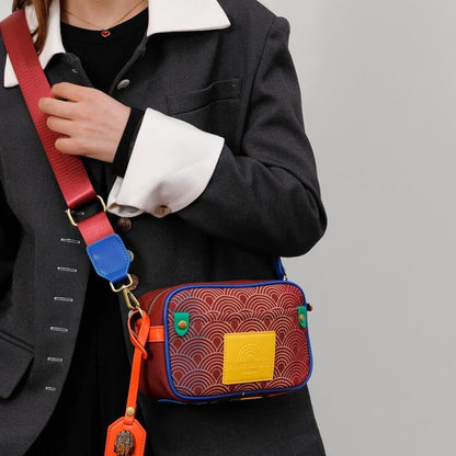 Gradient Print Crossbody Bag