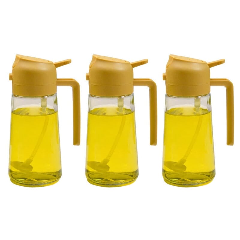 🔥2-in-1 Glass Oil Sprayer and Dispenser