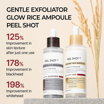 Gentle Exfoliating Ampoule – Black Rice