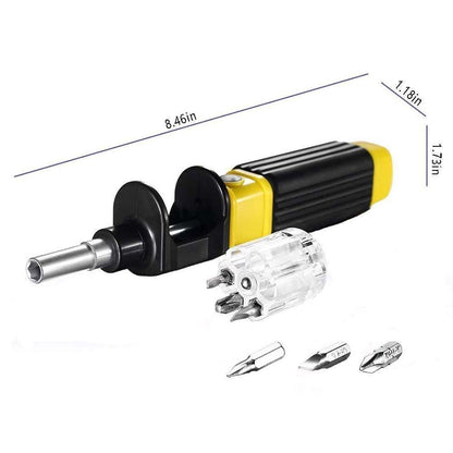 6-in-1 Multifunctional Rotating Screwdriver