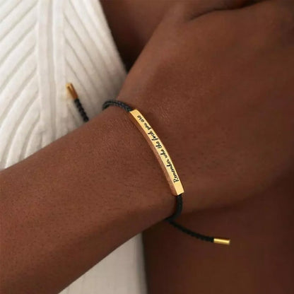 Pulsera Inspire ajustable trenzada