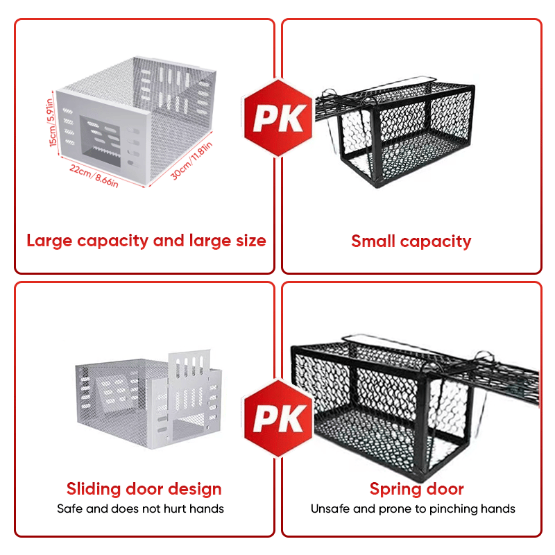 Stainless Steel Automatic Mousetrap