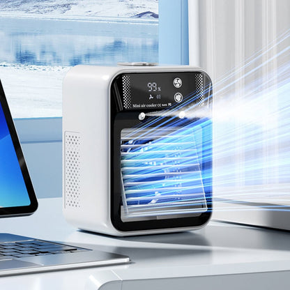 Portable 3-In-1 Cooling Fan with 2-Speed Mist