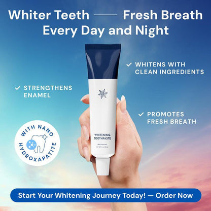 Nano Hydroxyapatite & Coconut Teeth Whitening Toothpaste