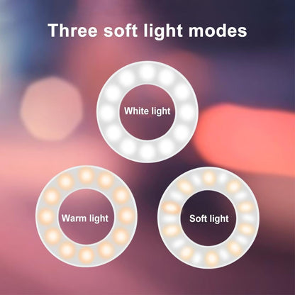 Selfie Ring Light with Cell Phone Holder Stand