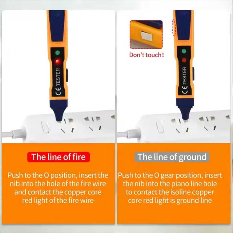 The non-contact voltage tester