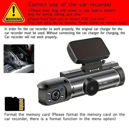🚗Front & Rear Dashcam