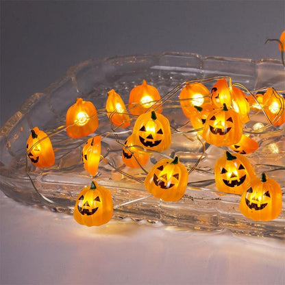 Halloween Pumpkin String Lights