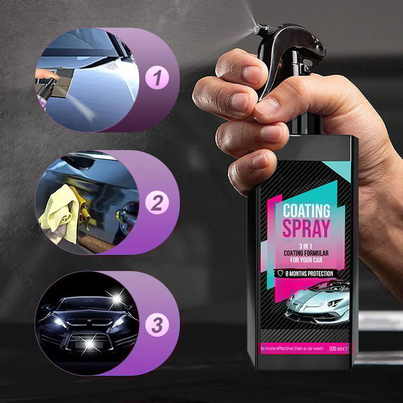 3-in-1 High Protection Quick Car Coating Spray