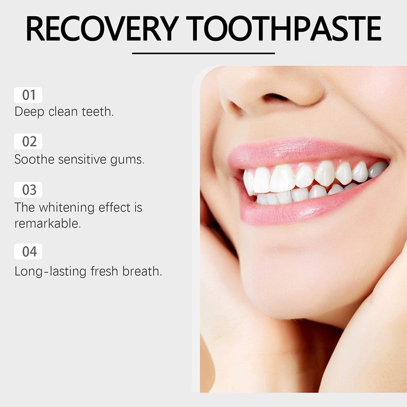 Pasta dental blanqueadora y reparadora con hidroxiapatita