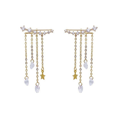 Star Tassel Earrings