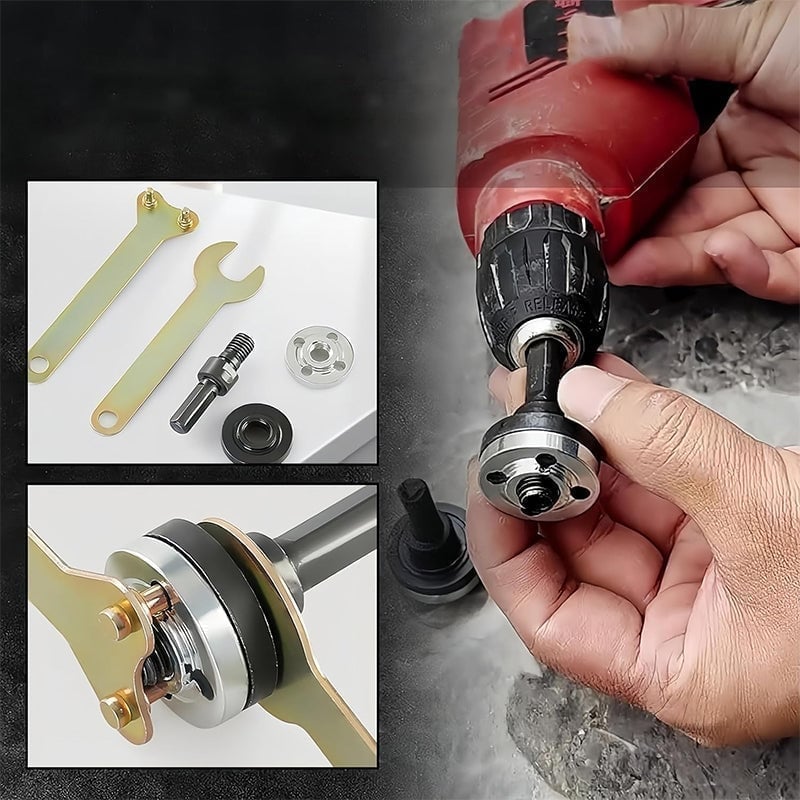 Drill to Angle Grinder Adapter
