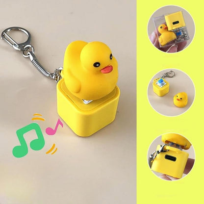 Duck Quacking Keychain