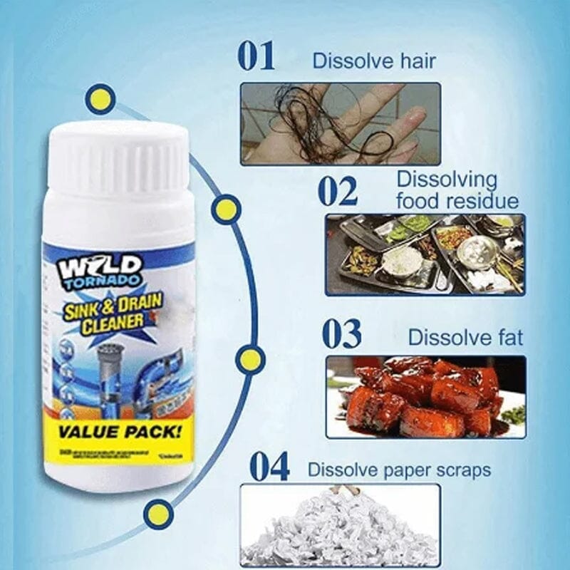 Limpiador de fregaderos y desagües