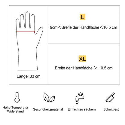 Indestructible rubber gloves (1 pair)
