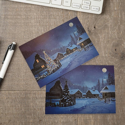 Warm Change Christmas Card