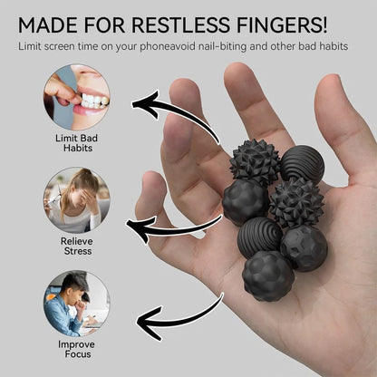 Silicone Fidget Ball Set