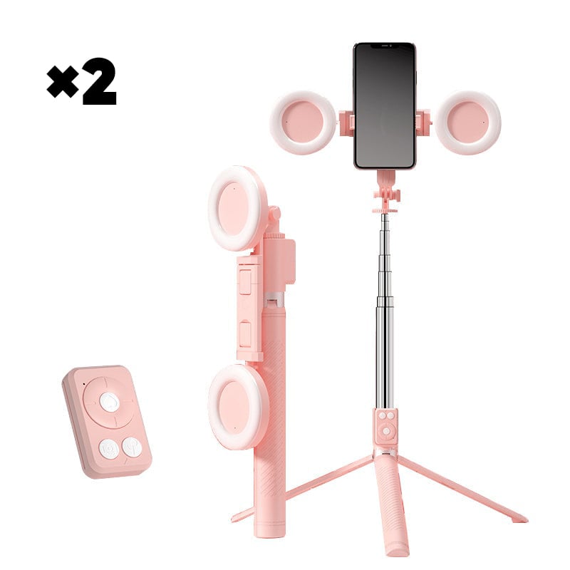New 6 in 1 Selfie Stick With Fill Light