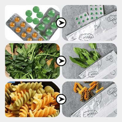 Aluminum Foil Antibacterial Sealing Bag (10 pcs)